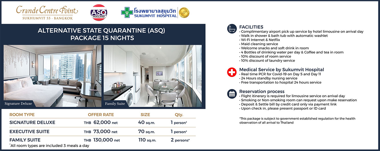 Bangkok Sukhumvit Hotels Grande Centre Point Sukhumvit 55